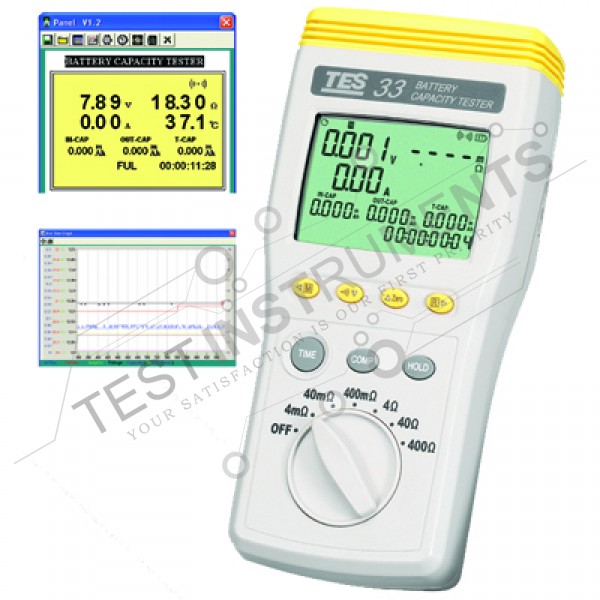 TES 33 Battery Capacity Tester